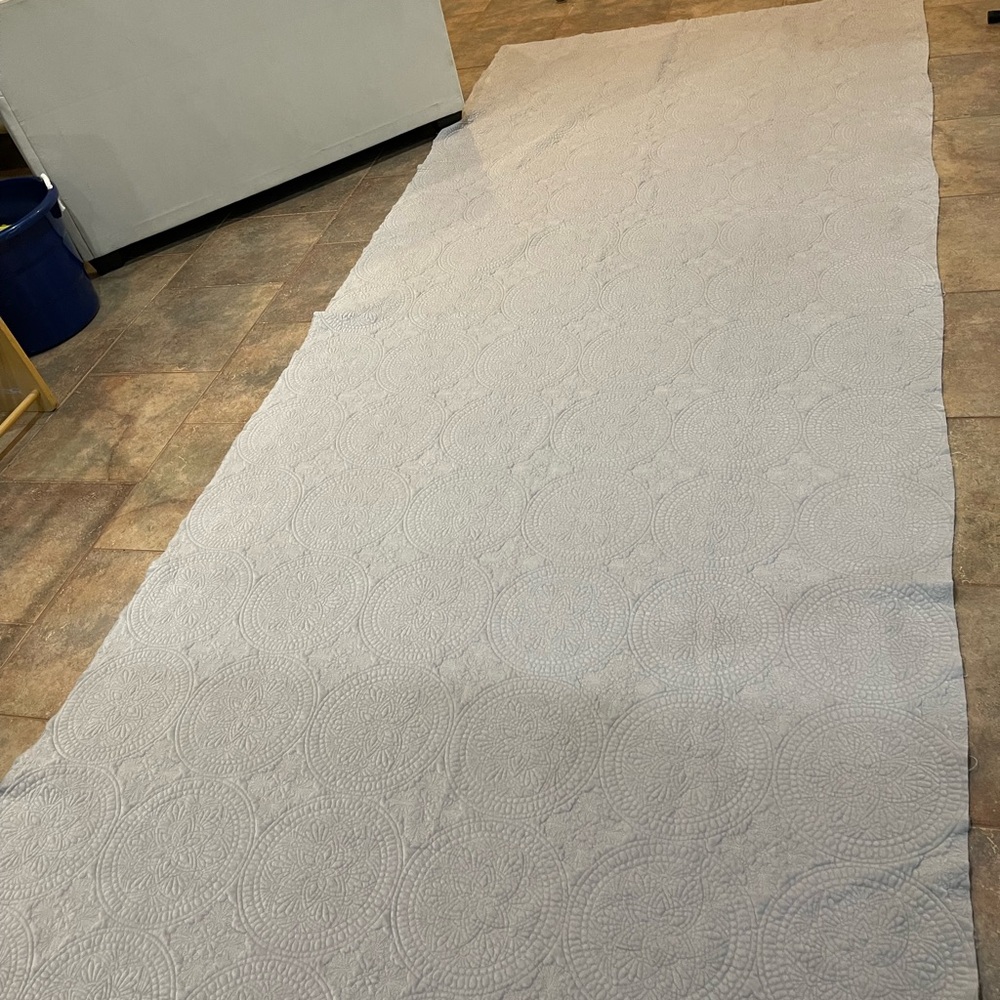 Elegant Light Gray Textured Fabric
